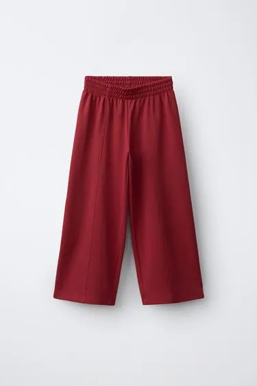 Трикотажные брюки Wide Leg
