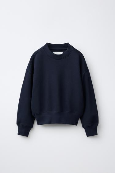 Zara Однотонная толстовка