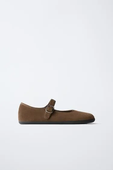 Кожаные балетки Barefoot- Заказать в России