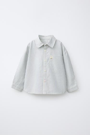 Zara Рубашка в полоску