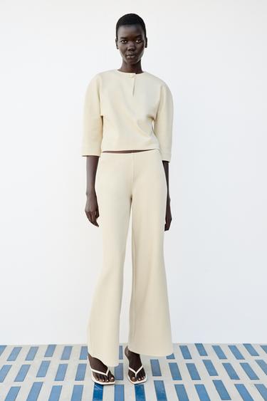 Zara Брюки палаццо купить с доставкой.