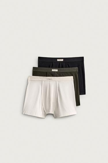 Zara Набор из трех трусов-боксеров SOFT
