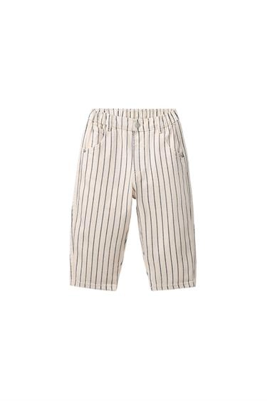 Striped baggy jeans