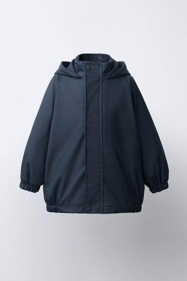 Zara Прорезиненный дождевик 