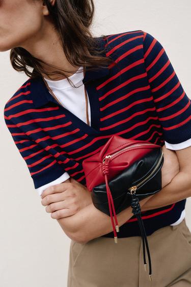 Zara Кожаный несессер купить с доставкой.