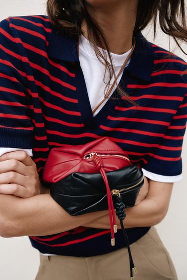 Zara Кожаный несессер купить с доставкой.