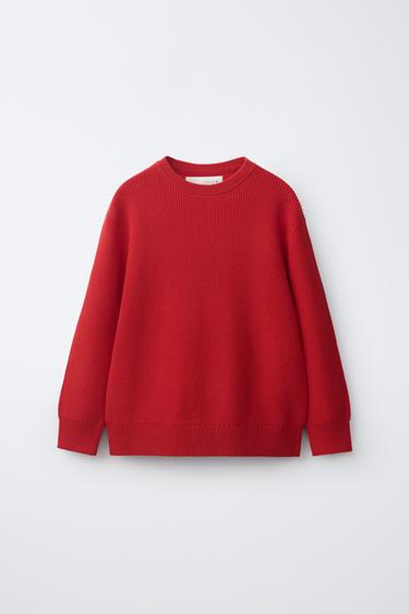 Zara Свитер из жемчужной вязки