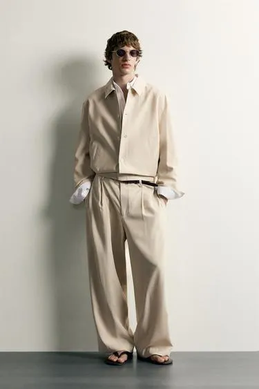 Струящаяся куртка-рубашка Boxy Fit
