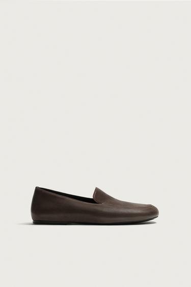 Zara Кожаные лоферы
