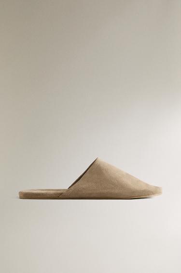 Zara Кожаные мюли
