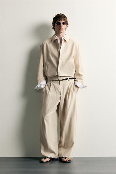 Брюки Relaxed Fit со складками
