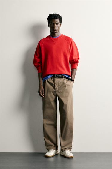 Брюки Relaxed Fit со складками