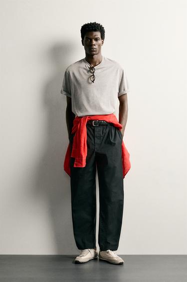 Брюки Relaxed Fit со складками