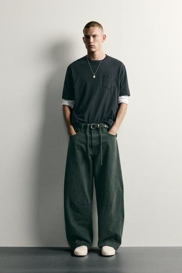 Брюки Barrel Fit на кулиске