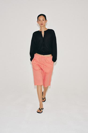 Zara Кардиган из тонкого трикотажа