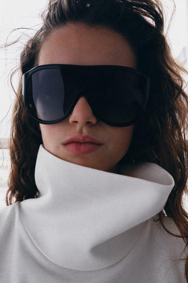 Zara Солнцезащитные очки-авиаторы купить с доставкой.