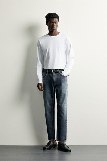 Zara Укороченные джинсы 