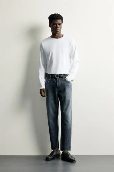 Укороченные джинсы Slim Fit