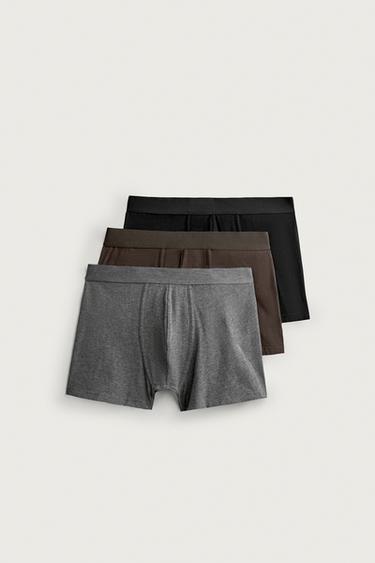 Zara Набор из трех трусов-боксеров SOFT