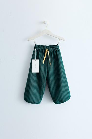 Zara Timeless - Брюки-бананы в полоску- Заказать в России