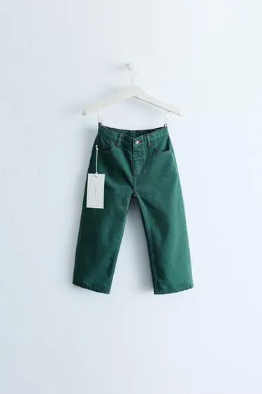 Zara Timeless — брюки из твила с контрастной строчкой- Заказать в России