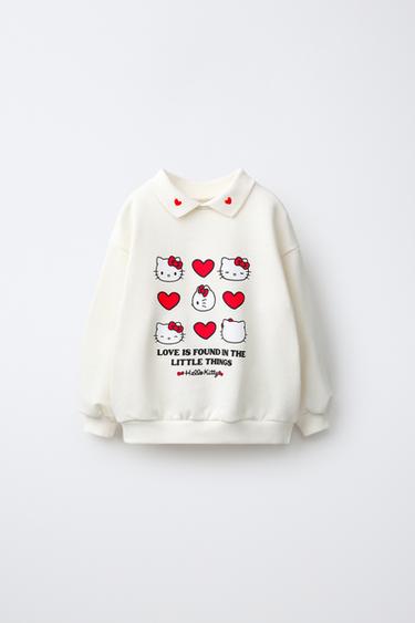 Zara Толстовка-поло HELLO KITTY © SANRIO купить с доставкой.