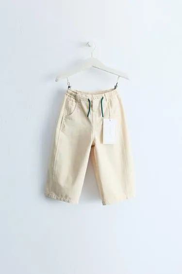 Zara Timeless: брюки Balloon с контрастными шнурками- Заказать в России