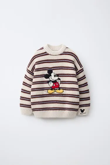 Свитер в полоску Mickey Mouse © Disney- Заказать в России