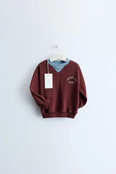 Zara Timeless – толстовка с вышивкой- Заказать в России