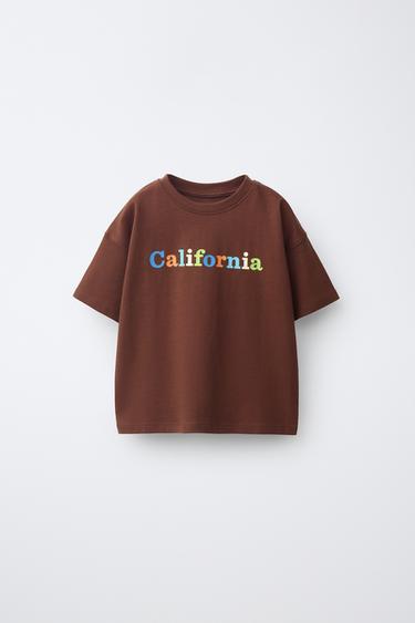 Zara Футболка с надписью