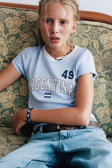 Футболка с принтом Argentina