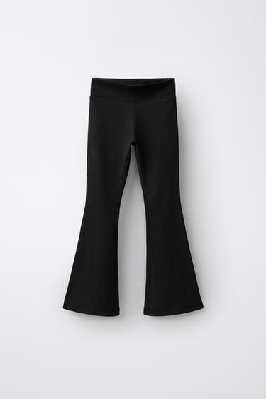 Однотонные легинсы Flare