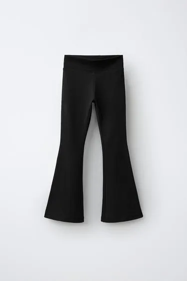 Однотонные легинсы Flare