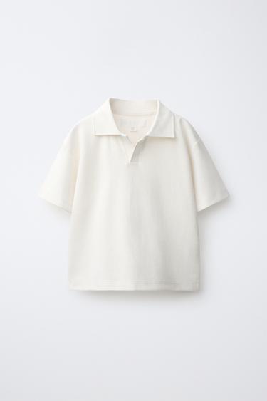 Zara Однотонное поло