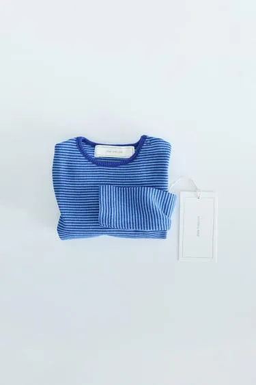 Zara Timeless — боди в полоску с контрастной отделкой
