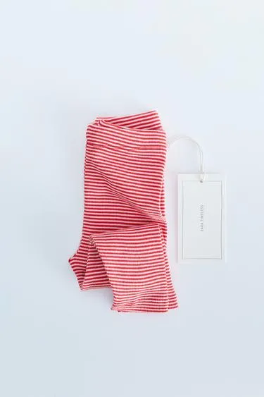 Zara Timeless — леггинсы в полоску- Заказать в России