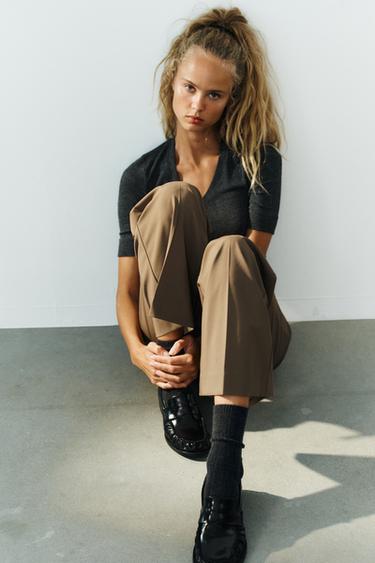 Zara Лакированные лоферы