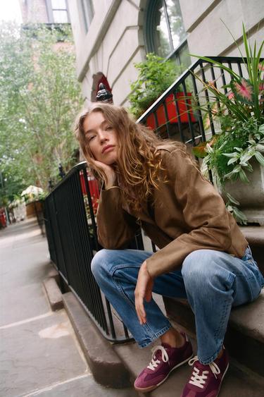 Zara Комбинированные кроссовки купить с доставкой.