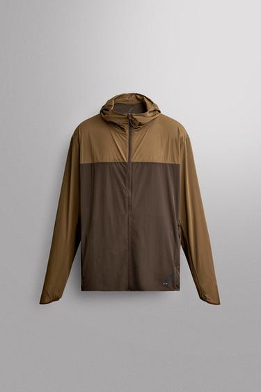 Zara Фактурная ветровка для бега купить с доставкой.