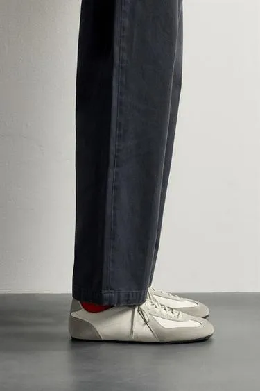 Кожаные кроссовки Aaron Levine X Zara- Заказать в России
