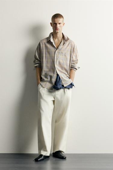 Рубашка Relaxed Fit в клетку