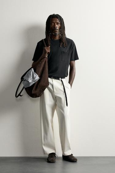 Футболка с карманом Aaron Levine X Zara