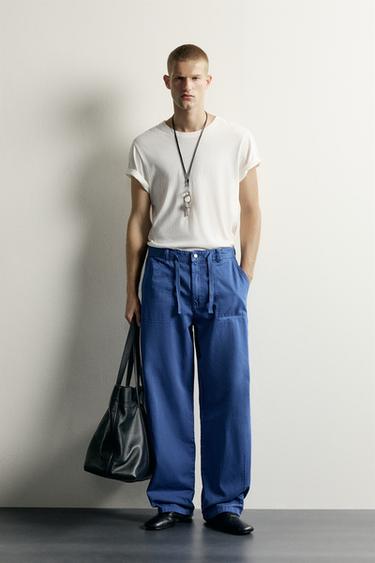 Брюки Relaxed Straight Fit- Заказать в России