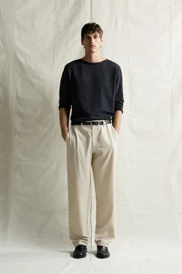 Комфортные брюки Relaxed Fit- Заказать в России