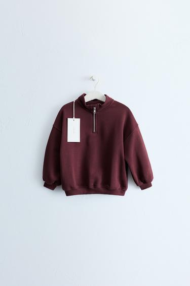 Zara Timeless - однотонная толстовка на молнии