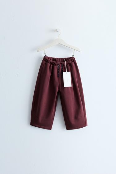Zara Timeless - трикотажные брюки на завязках