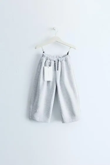 Zara «Timeless» - брюки из трикотажа со шнурками