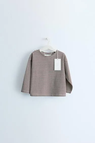 Zara «Timeless» - футболка в полоску- Заказать в России