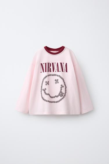 Футболка с принтом Nirvana®- Заказать в России