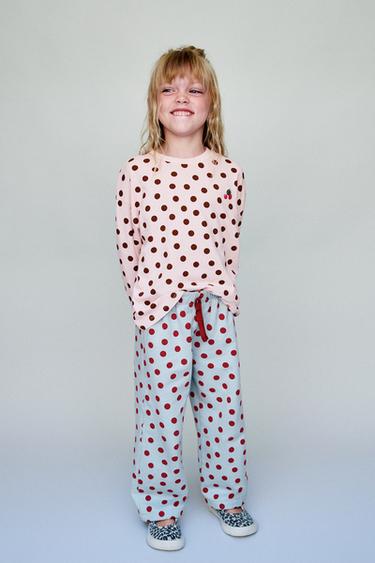 Zara Брюки  в горошек